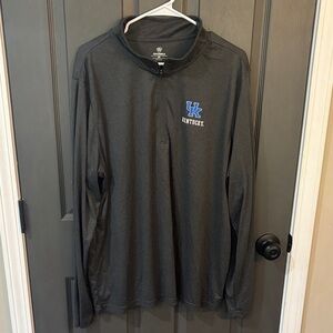 Gray Long Sleeve University of Kentucky Quarter-zip